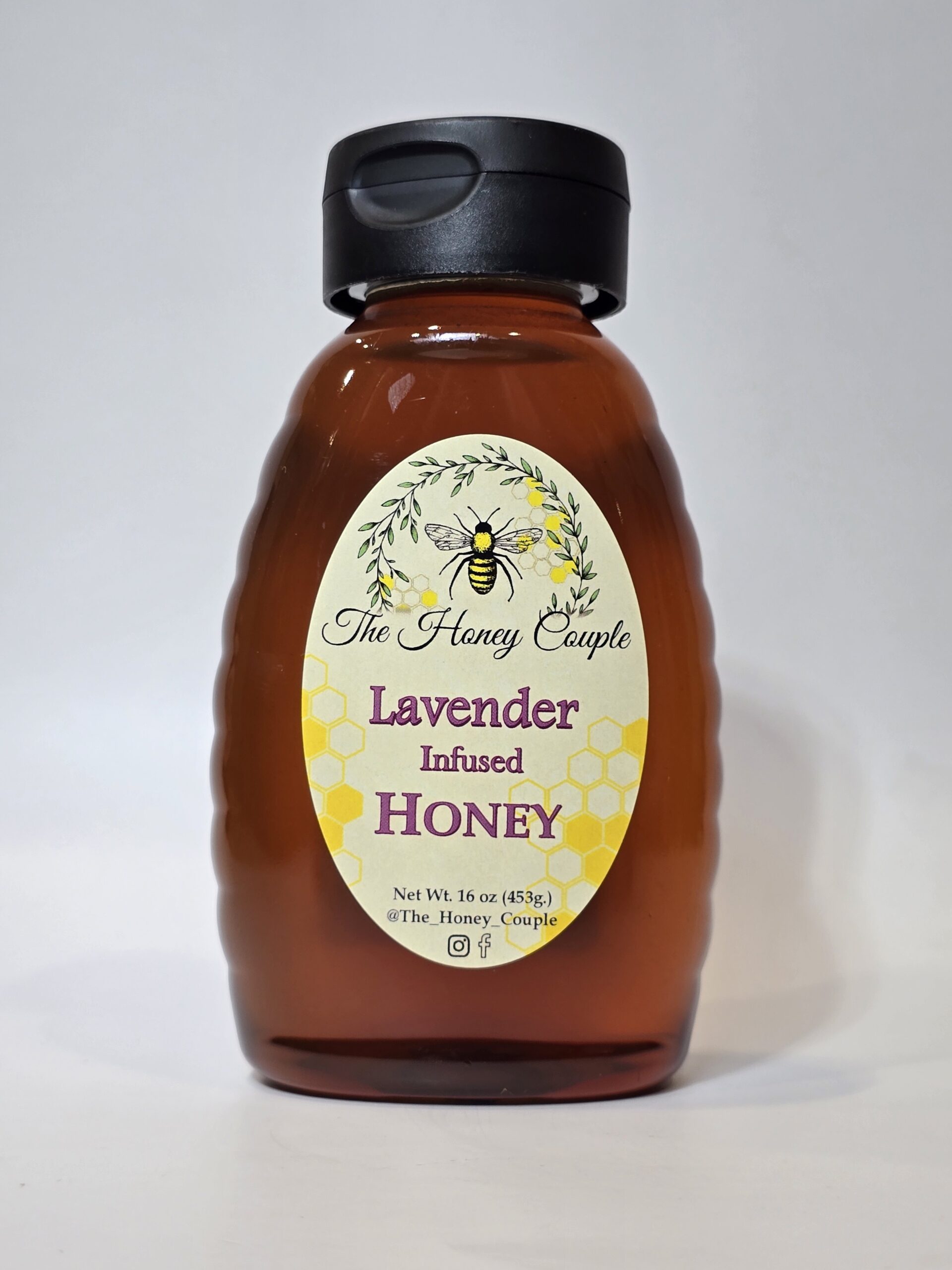 Lavender Infused Honey – Raw Honey With Natural Lavender Flowers