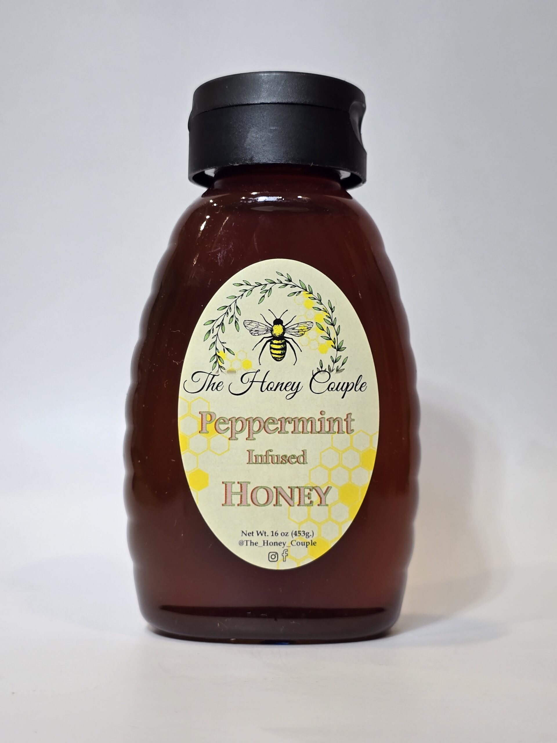 Peppermint Infused Honey