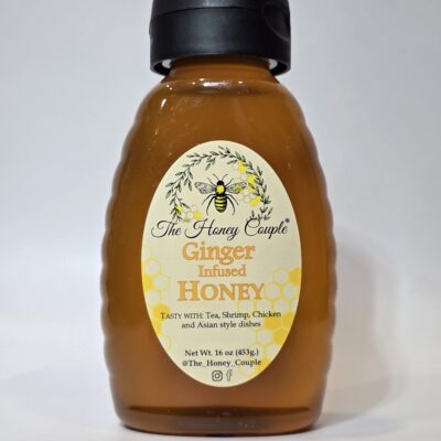 Ginger Infused Honey - Raw Honey with Ginger