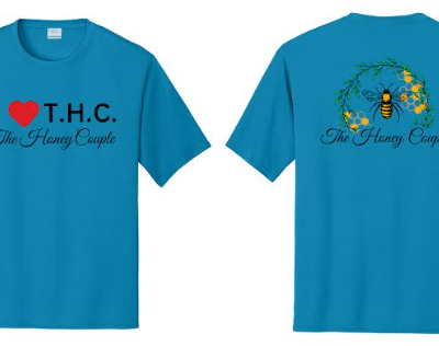 Unisex The Honey Couple Tee~ I Heart T.H.C. ~ Dry Fit Shirt
