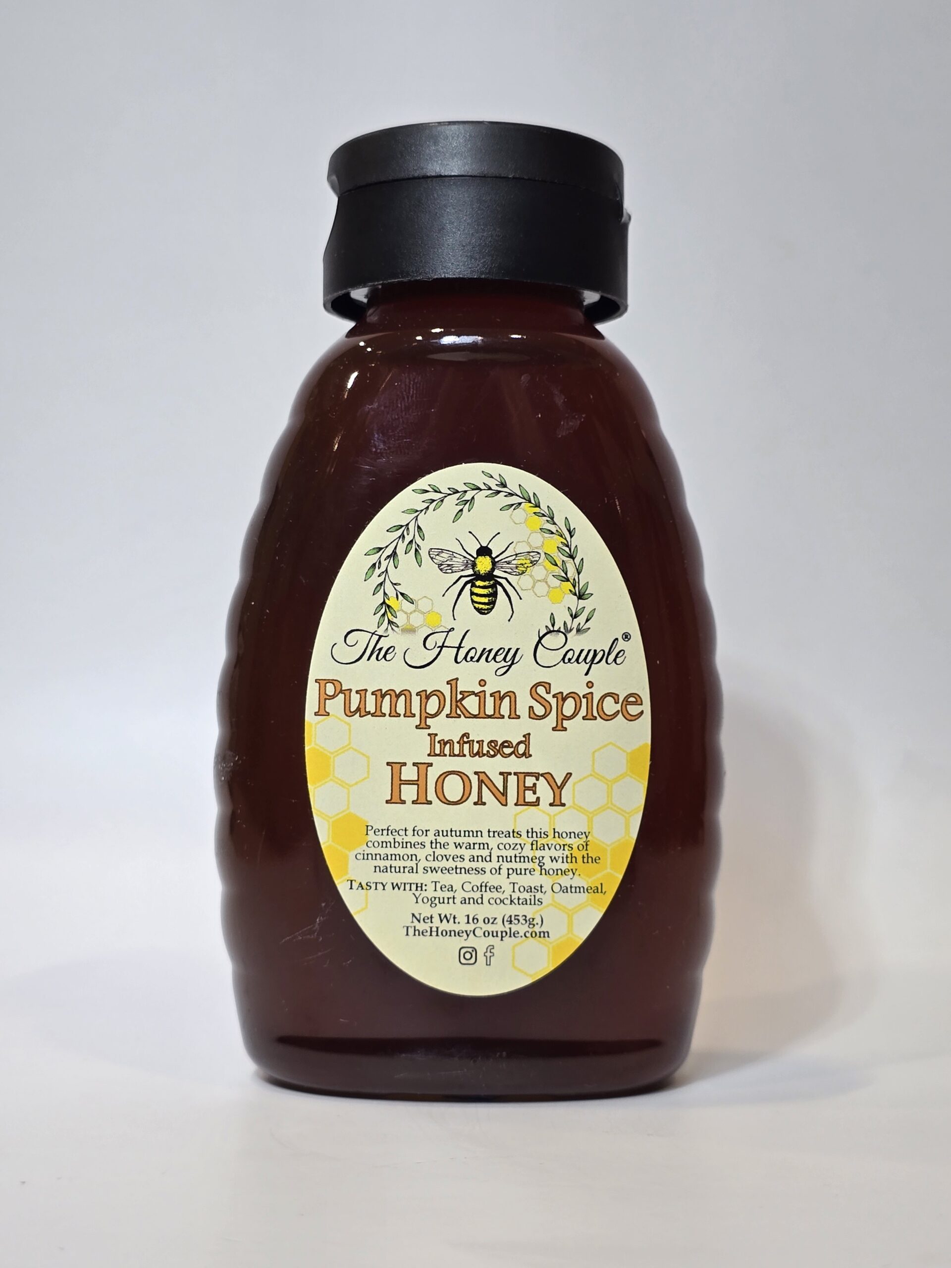 Pumpkin Spice Infused Honey