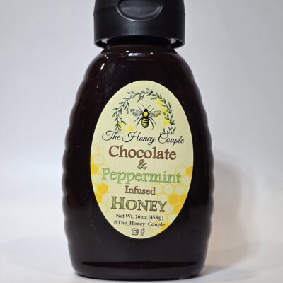 Chocolate Peppermint Infused Honey