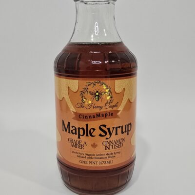 cinnamon infused maple syrup, small batch spiced maple syrup, vermont maple syrup with cinnamon