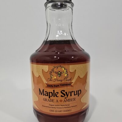 Pure Amber Grade A Organic Vermont Maple Syrup