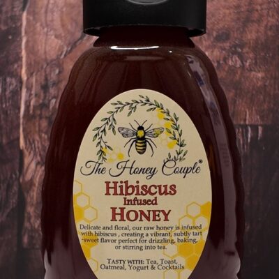 Hibiscus Infused Honey